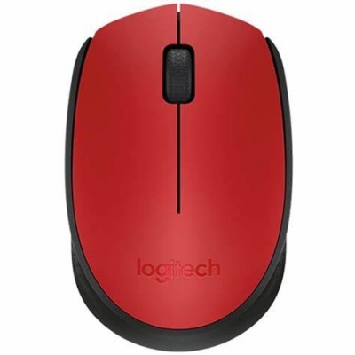 Perifericos Mouse Inalambrico LOGITECH RED M170 ROJO
