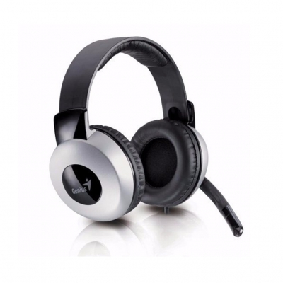 Auricular Pc/Notebook Genius   Deluxe Coil Headset HS-05A PC/MIC/CV/3.5x2