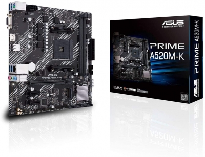Motherboard Amd ASUS PRIME A520M-K AM4 5000 PCI-E3.0