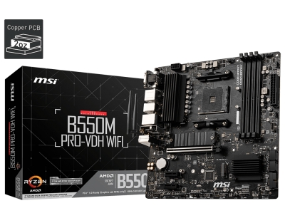 Motherboard Amd MSI B550M PRO-VDH WIFI SAM4 DDR4 B550M PRO-VDH