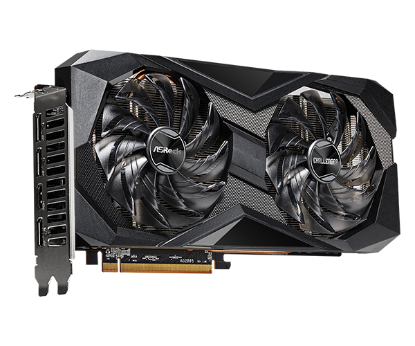 Placa De Video  Asrock Challenger Radeon Rx 6700xt 12gb Oc