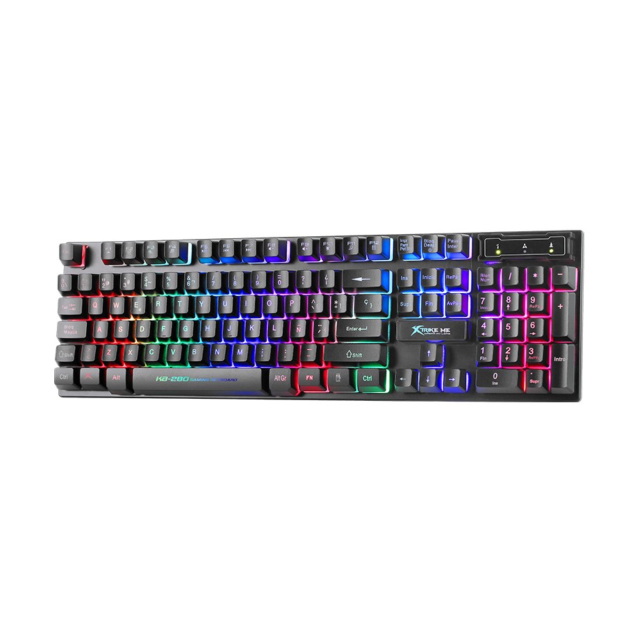 TECLADO KB 280 100% MEMBRANA XTRIKE ME - OEM