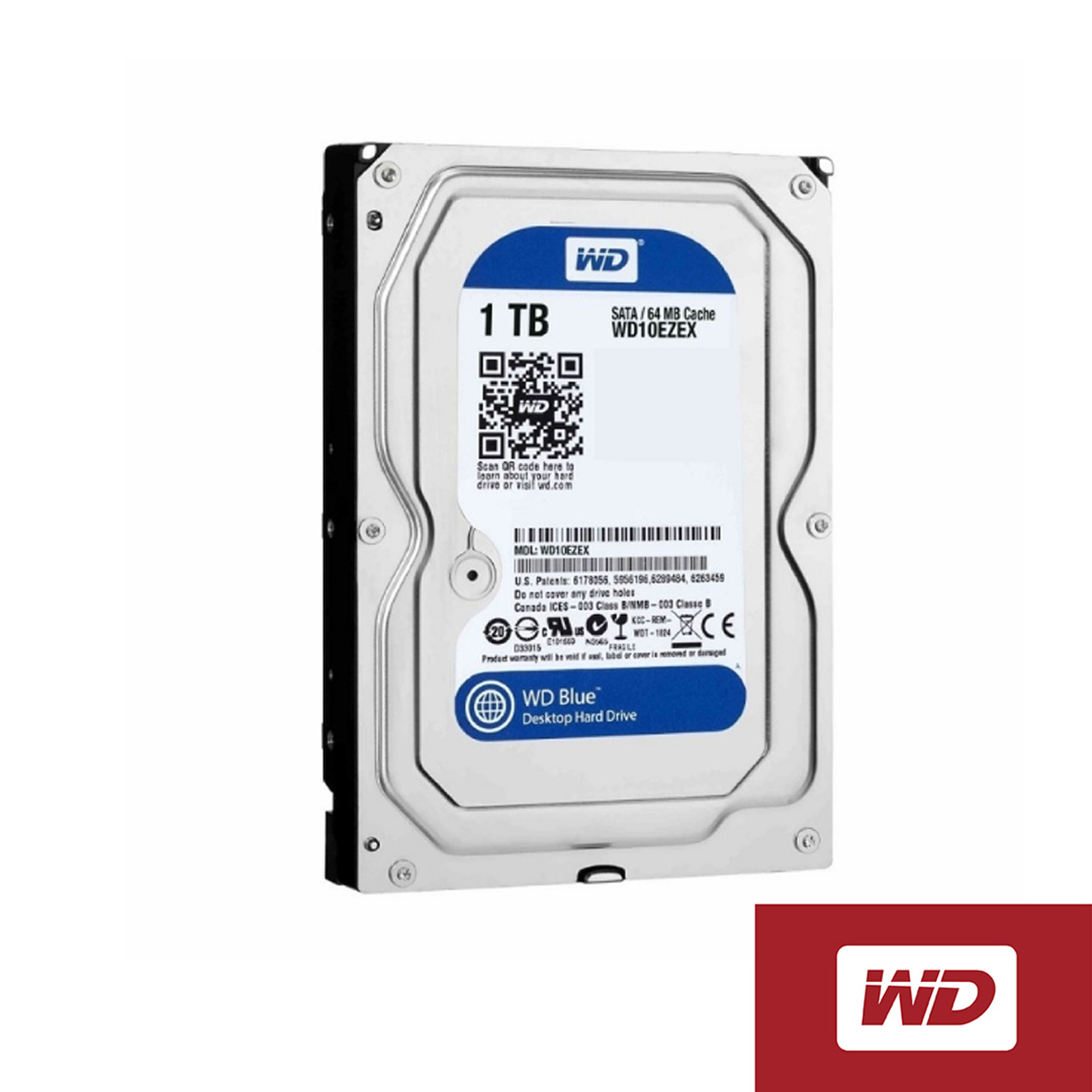 DISCO WD BLUE HDD 1TB 7200RPM 64M 3.5