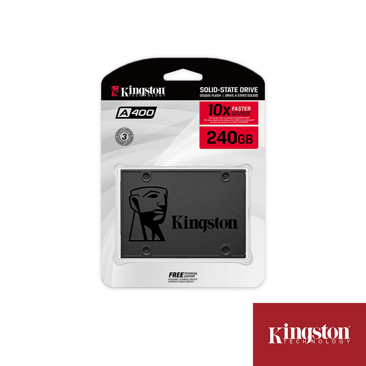DISCO KINGSTON SSD 240GB A400 SATA3 2.5