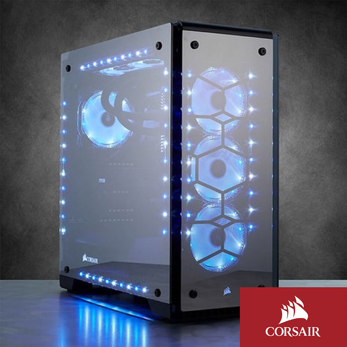 GABINETE CORSAIR CRYSTAL 570X