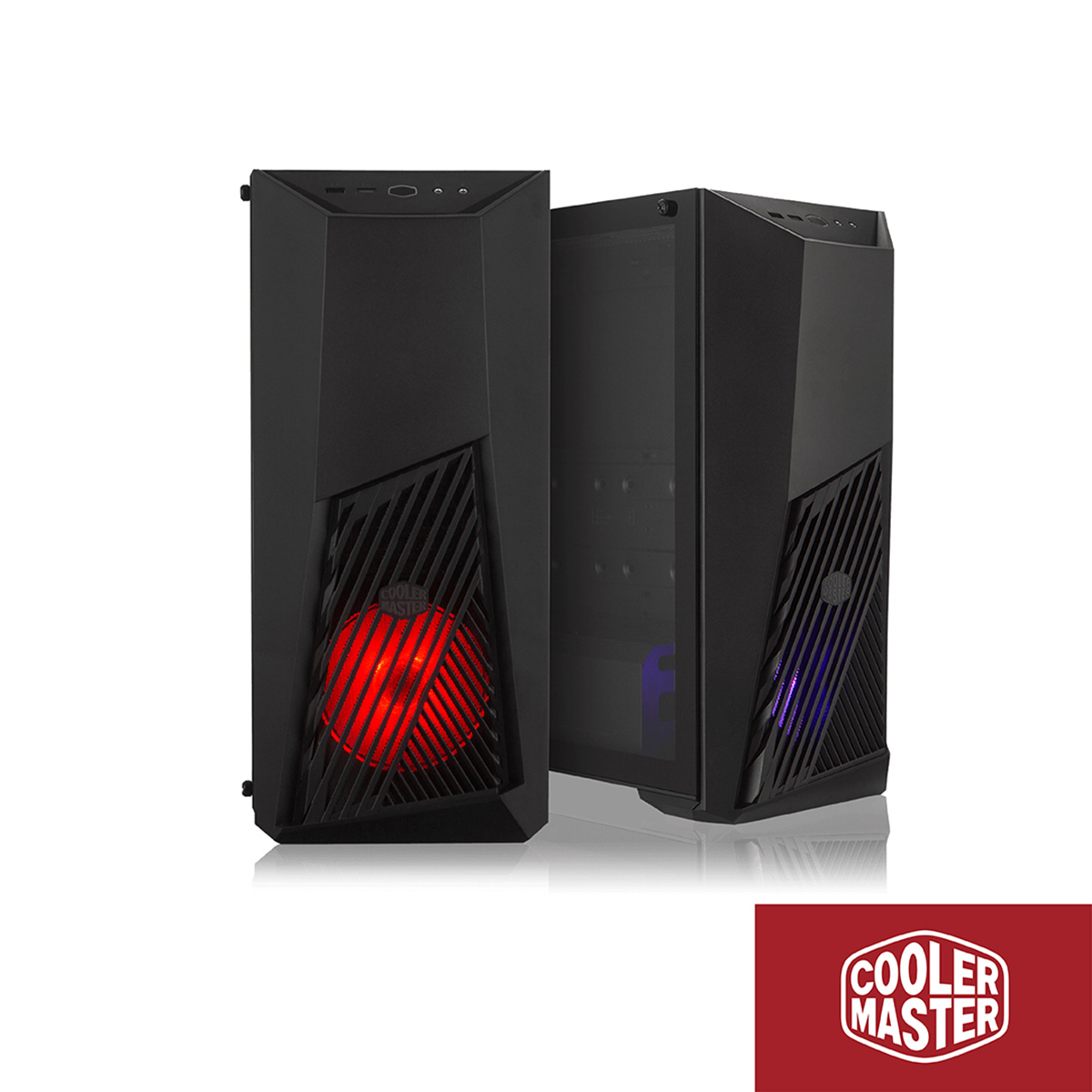 GABINETE CM MASTERBOX K501L (TG/RGB)