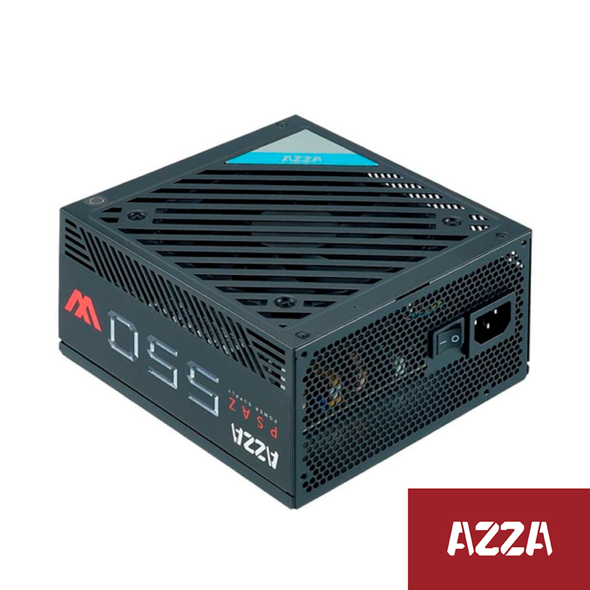 FUENTE PC AZZA 550W 80PLUS BRONCE