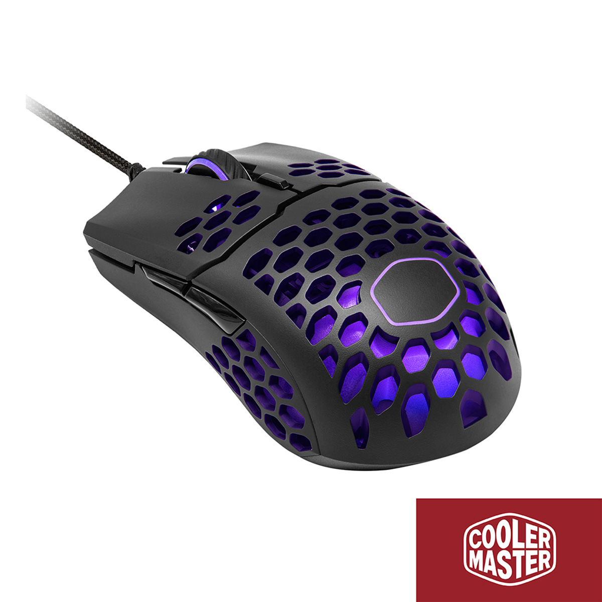 MOUSE COOLERMASTER MM711 BLACK MATTE