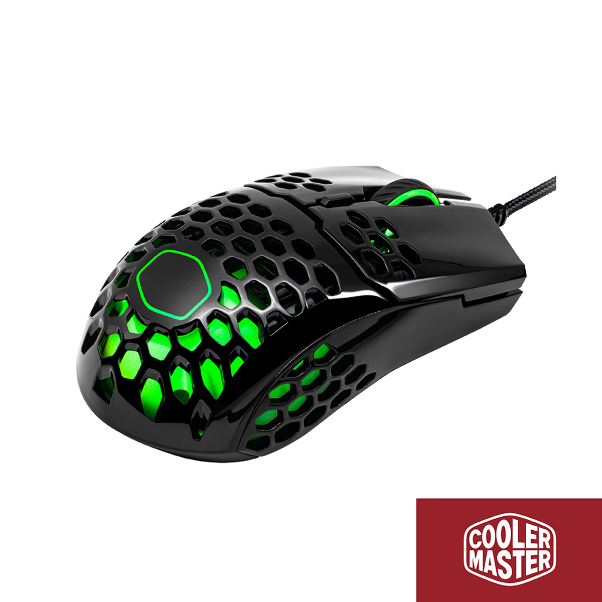 MOUSE COOLERMASTER MM711 BLACK MATTE