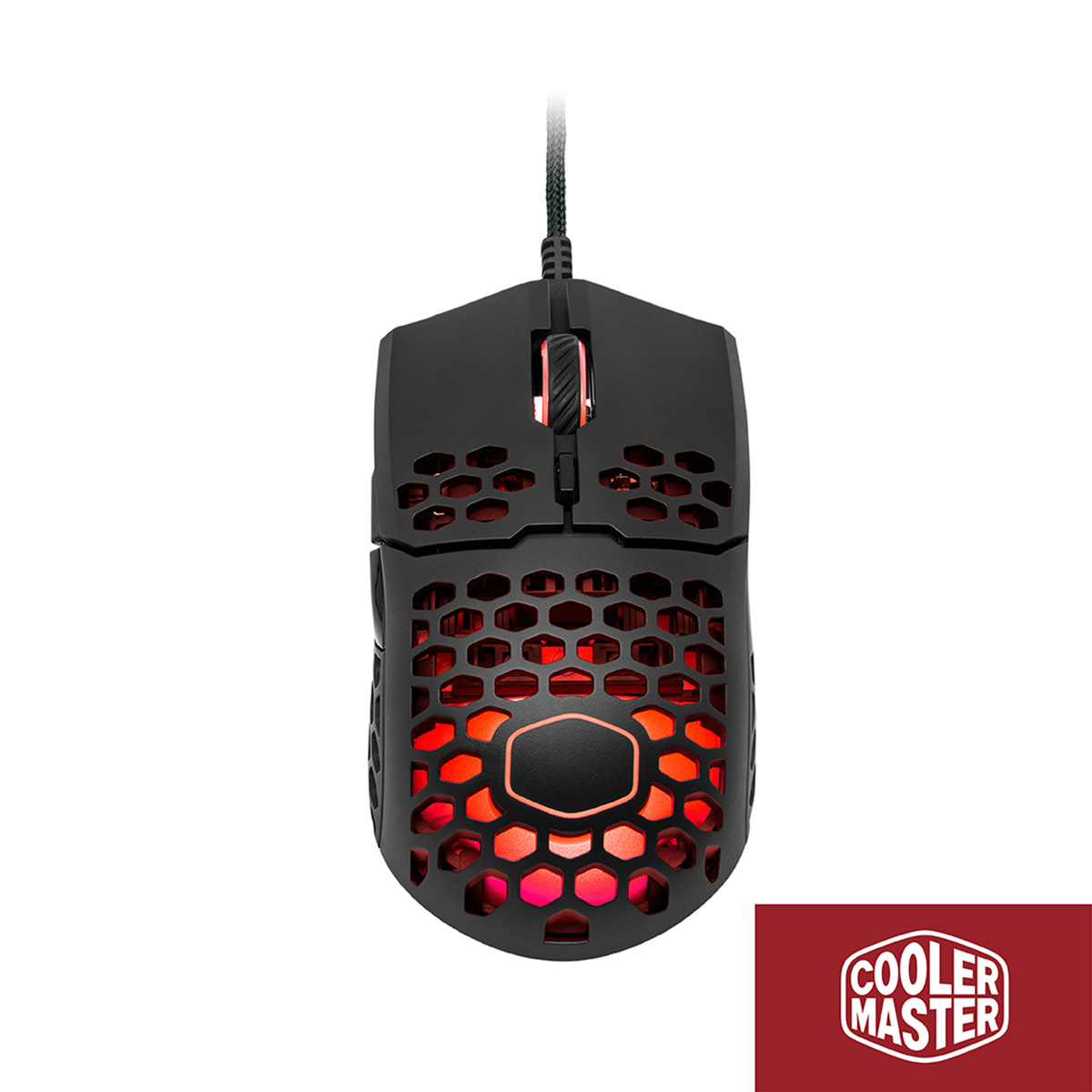 MOUSE COOLERMASTER MM711 BLACK MATTE