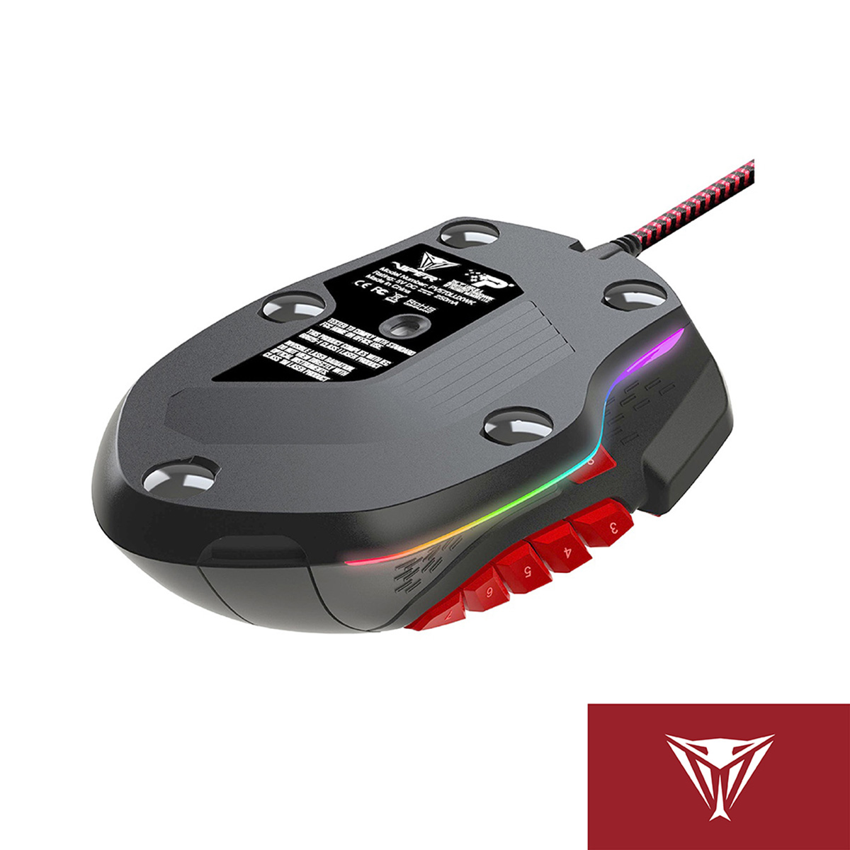 MOUSE PATRIOT V570 RGB LASER USB