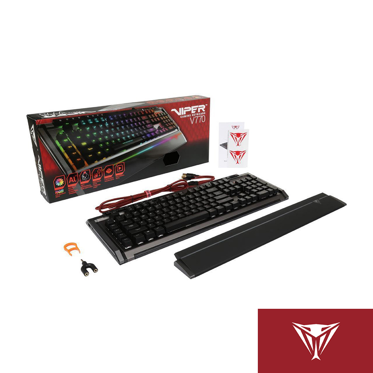 TECLADO MECÁNICO PATRIOT VIPER V770 RGB