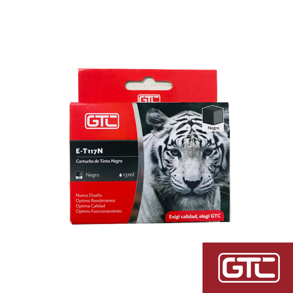 CARTUCHO GTC 117 NEGRO