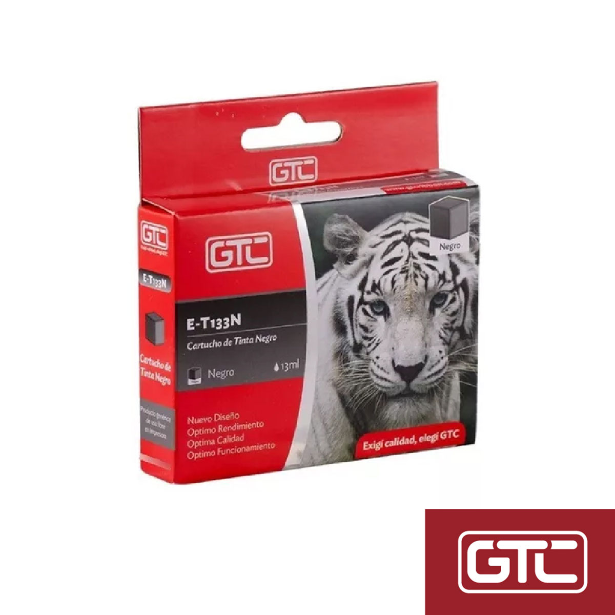 CARTUCHO GTC 133 NEGRO