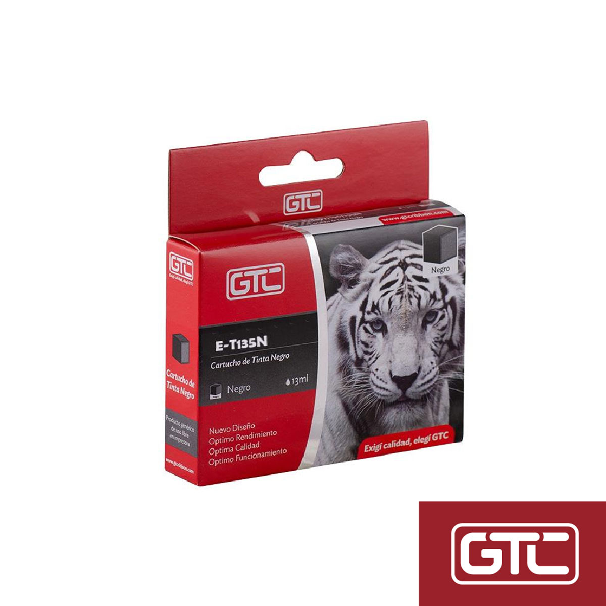 CARTUCHO GTC 135 NEGRO