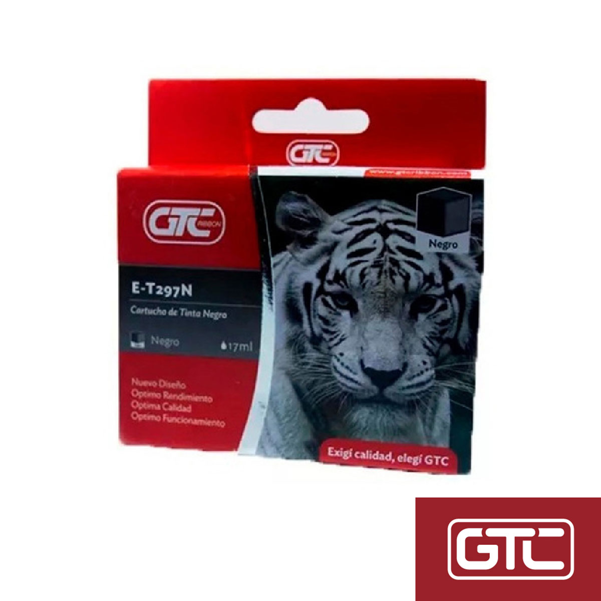 CARTUCHO GTC 297 NEGRO
