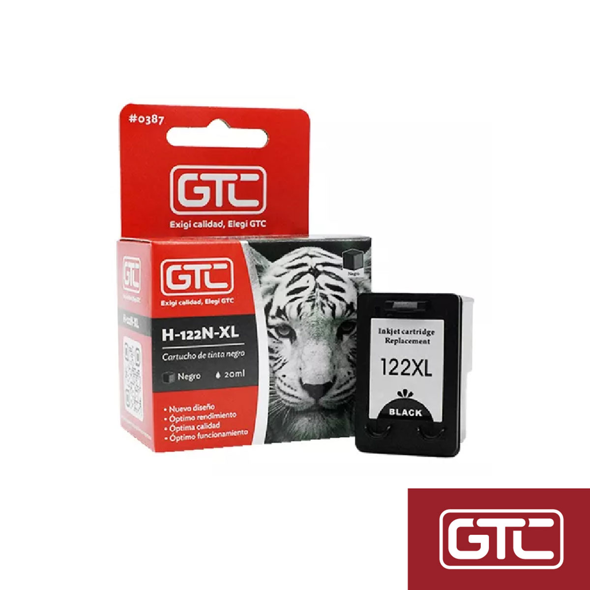 Cartucho Alternativo Para 122xl Negro