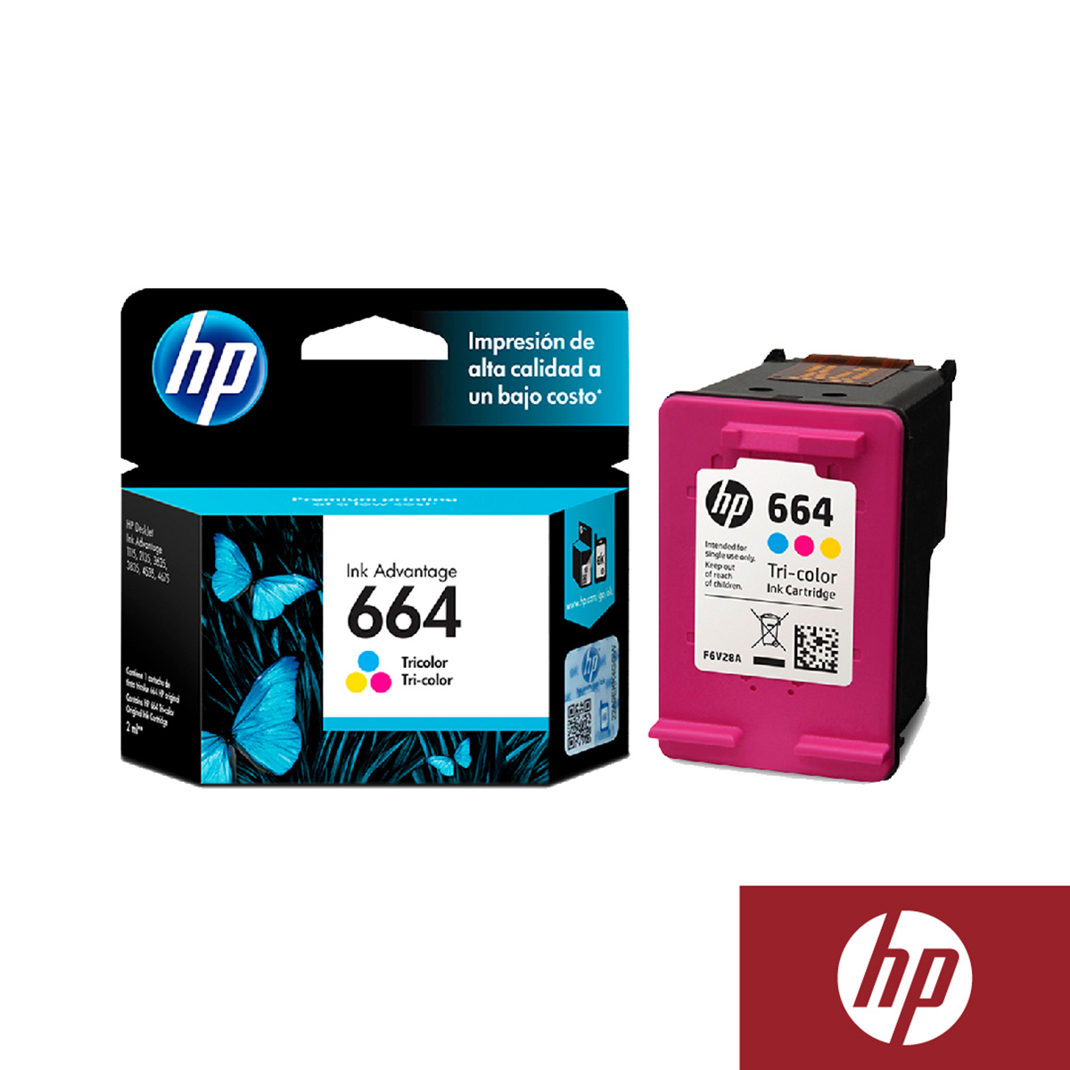 CARTUCHO HP 664 COLOR