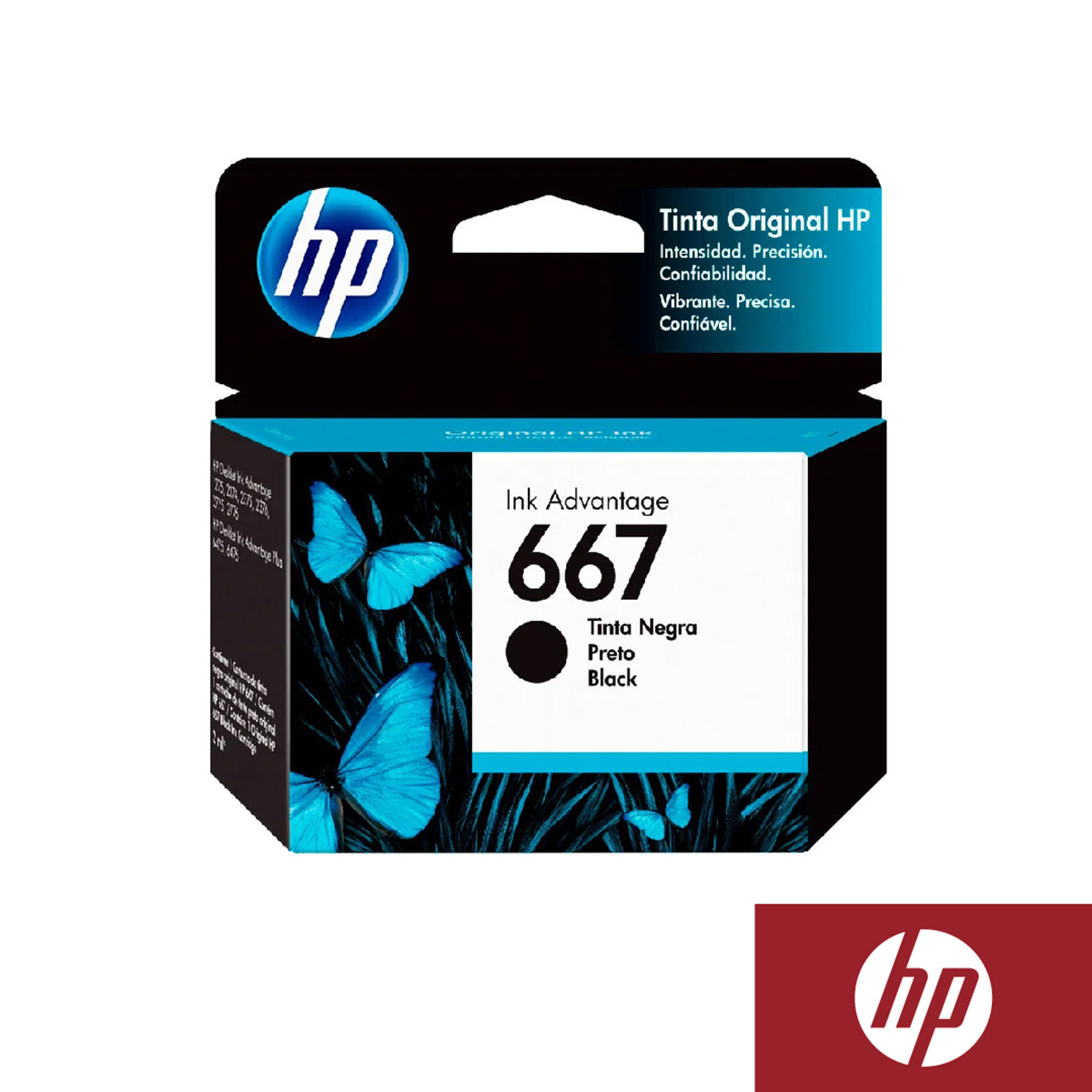 CARTUCHO  HP 667 NEGRO