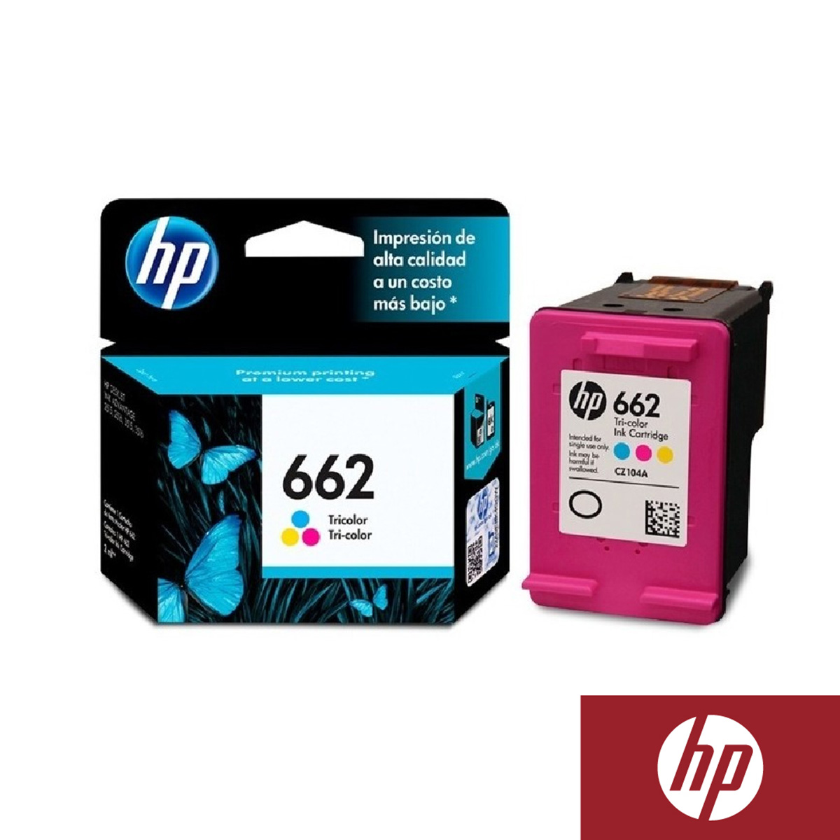 CARTUCHO HP 662 COLOR;