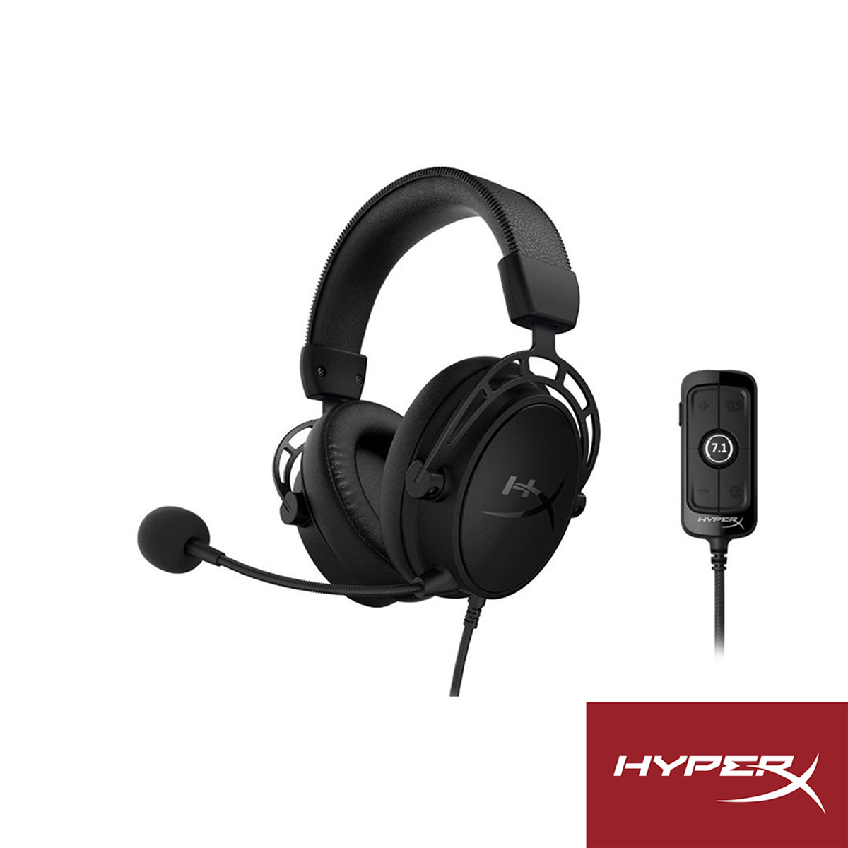 AURICULAR HYPERX CLOUD ALPHA RED