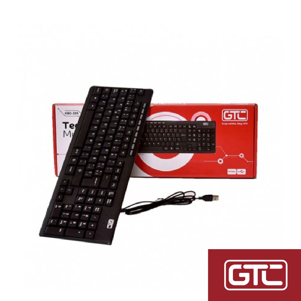 TECLADO STANDAR USB GTC
