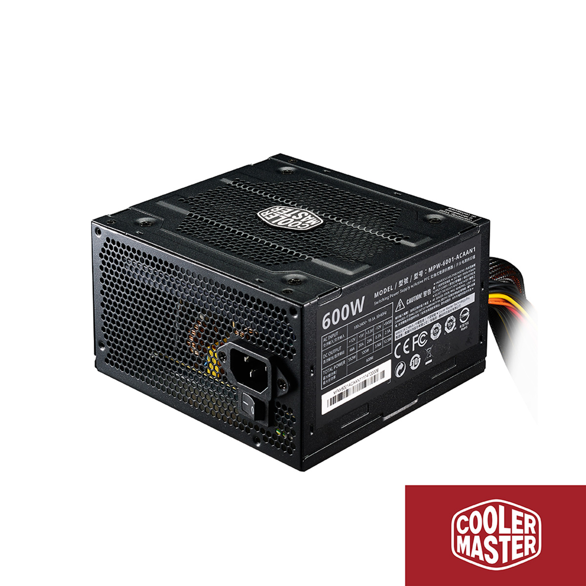 FUENTE PC CM ELITE V4 600W 80 PLUS 230V